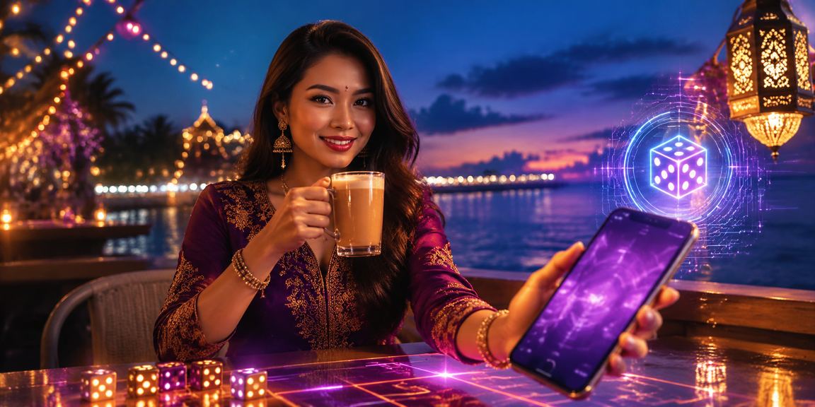 Permainan dadu gaya Malaysia dengan ilustrasi peluang dan odds